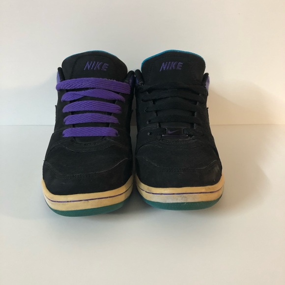 Nike Women's Black/Purple Air Prestige II (US 6.5) - Picture 3 of 14